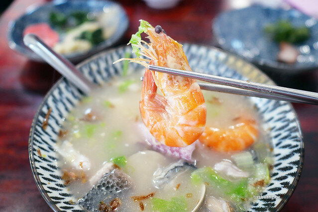 無一物海產粥｜澎湖直送現撈海鮮｜還有南部來的蝦仁飯 @TISS玩味食尚