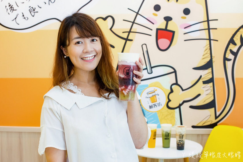 從日本紅回台灣的人氣芝士奶蓋在新竹，利客坊芝士奶蓋專門店！可愛喵星人打造的手搖飲料店
