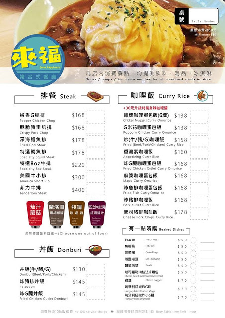 公館美食.飯麵免費加/冰淇淋.飲料無限供應『來福複合式餐廳』捷運公館站