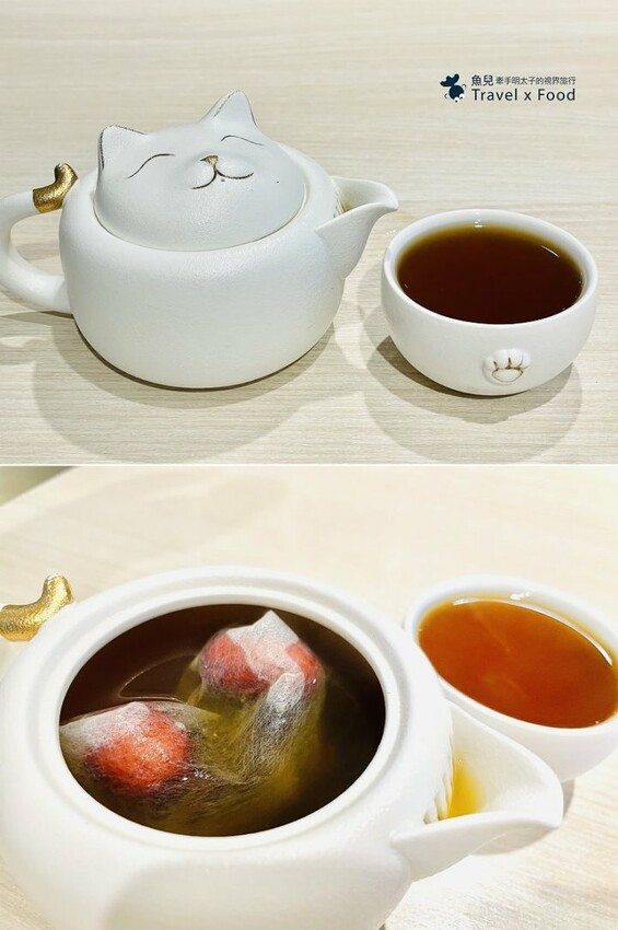 龍潭貓禾咖啡|乳姑山上的百萬夜景,有貓陪伴的不限時景觀餐廳 - 魚兒 x 牽手明太子的「視」界旅行