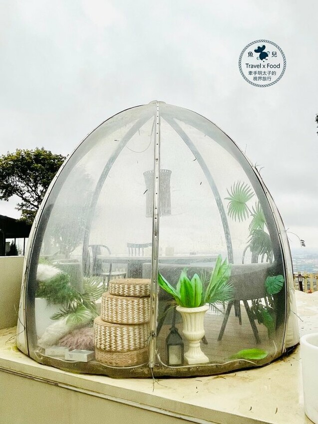 龍潭貓禾咖啡|乳姑山上的百萬夜景,有貓陪伴的不限時景觀餐廳 - 魚兒 x 牽手明太子的「視」界旅行