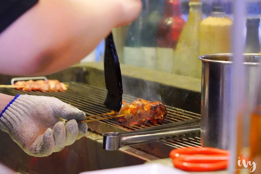 老炭伙居酒屋 台北忠孝敦化美食,宵夜小酌的串燒居酒屋