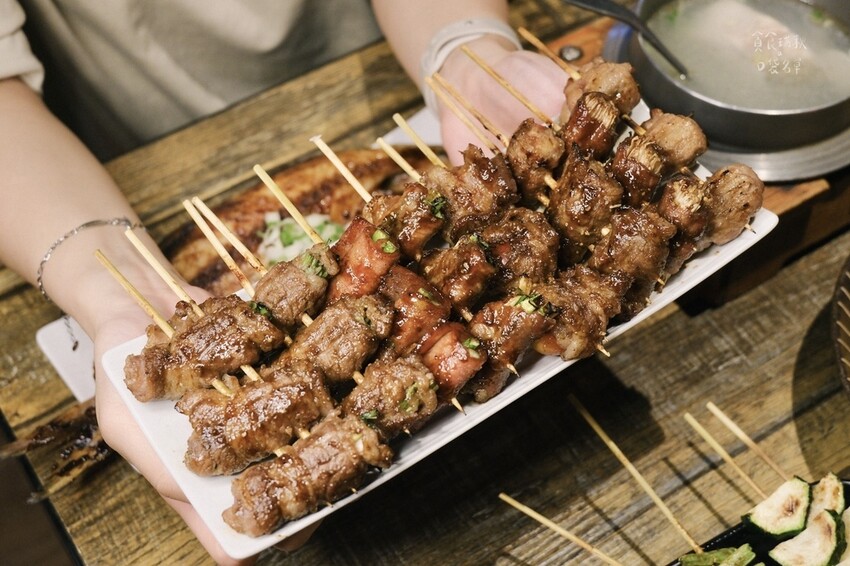台中北區|平價串燒居酒屋推薦!炭香十足、多樣選擇、串串美味|