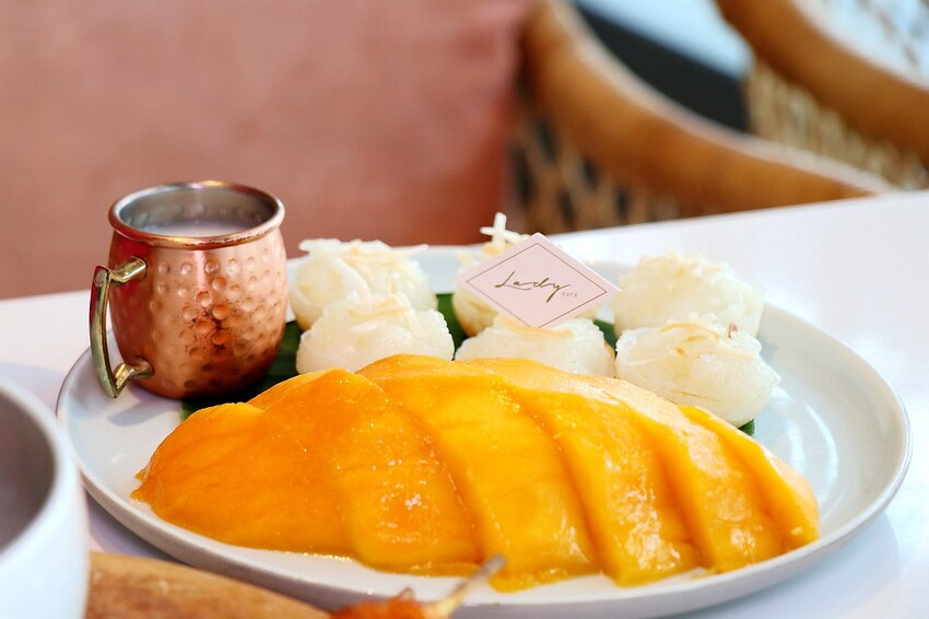【台北南港區】♥Lady nara曼谷新泰式料理♥ 台北南港CITYLINK店.曼谷最強網美餐廳.夏季期間限定水果創意料理
