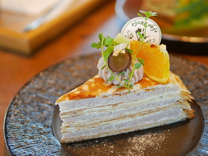 Tjuku cafe 啾咕咖啡_芋頭千層_120238.JPG