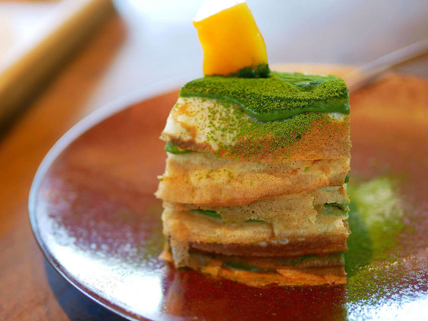 Tjuku cafe 啾咕咖啡_抹茶芒果千層_121533.JPG