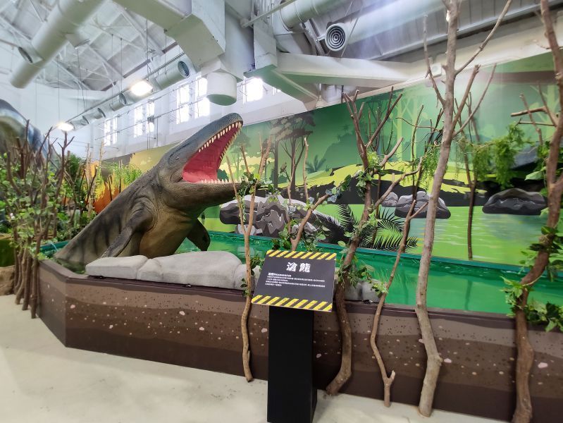 侏羅紀恐龍水世界 一隅