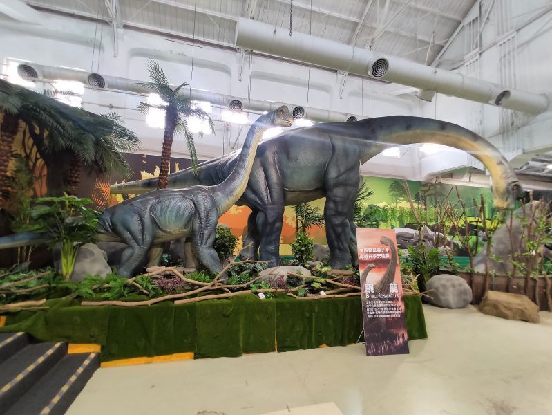 侏羅紀恐龍水世界 一隅