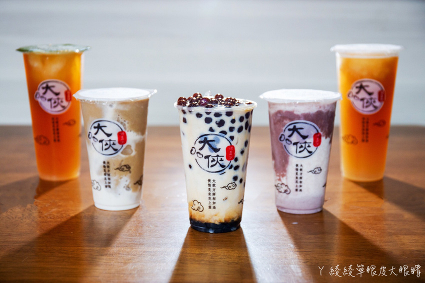 新竹飲料外送推薦！台中人氣必喝『大俠綠豆沙牛乳』插旗新竹，推薦綠豆沙牛奶加珍珠