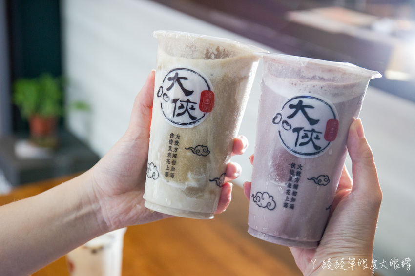 新竹飲料外送推薦！台中人氣必喝『大俠綠豆沙牛乳』插旗新竹，推薦綠豆沙牛奶加珍珠