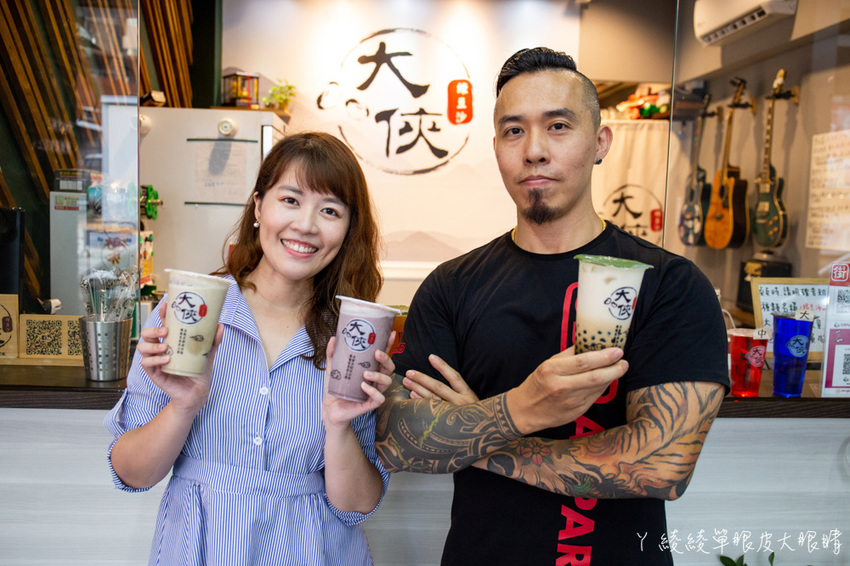 新竹飲料外送推薦！台中人氣必喝『大俠綠豆沙牛乳』插旗新竹，推薦綠豆沙牛奶加珍珠