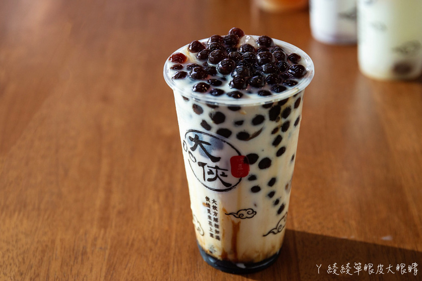 新竹飲料外送推薦！台中人氣必喝『大俠綠豆沙牛乳』插旗新竹，推薦綠豆沙牛奶加珍珠