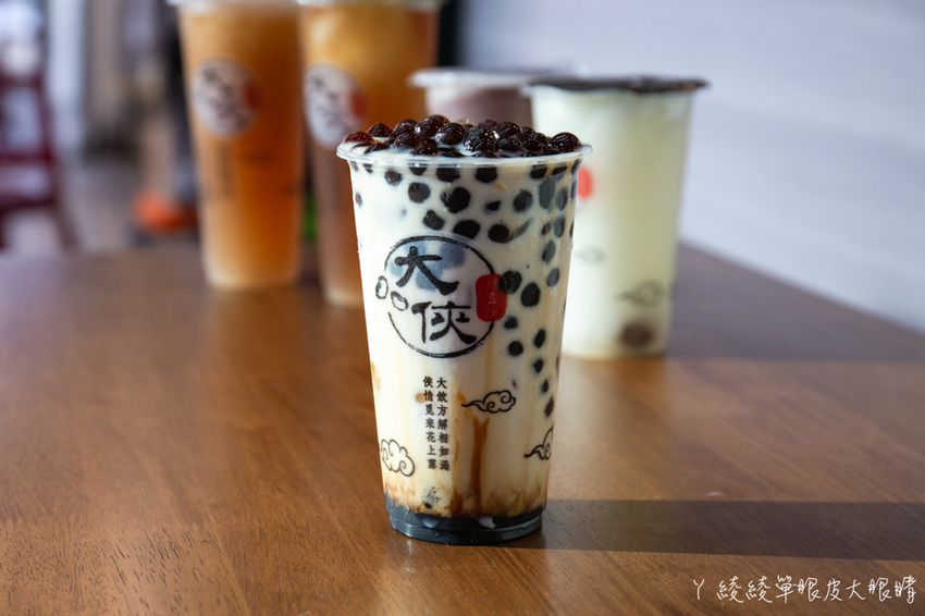 新竹飲料外送推薦！台中人氣必喝『大俠綠豆沙牛乳』插旗新竹，推薦綠豆沙牛奶加珍珠