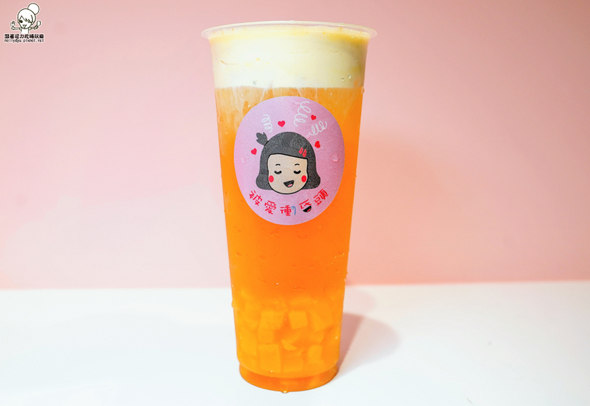被愛衝昏頭 焦糖布蕾 紅心芭樂 高雄飲品 手搖飲料 創新 網美