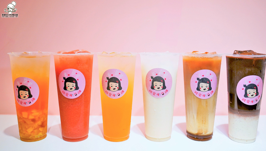 被愛衝昏頭 焦糖布蕾 紅心芭樂 高雄飲品 手搖飲料 創新 網美