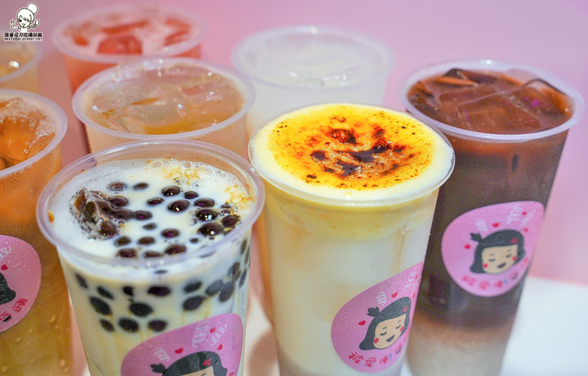 被愛衝昏頭 焦糖布蕾 紅心芭樂 高雄飲品 手搖飲料 創新 網美