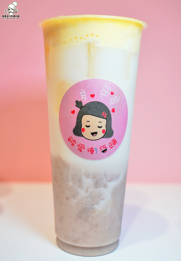 被愛衝昏頭 焦糖布蕾 紅心芭樂 高雄飲品 手搖飲料 創新 網美