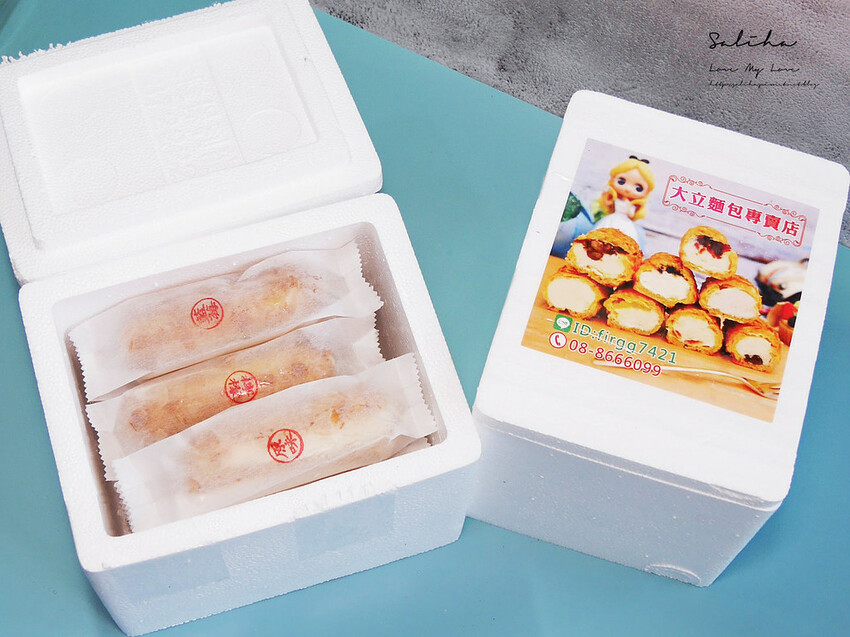 宅配團購美食大立麵包店屏東伴手禮平價甜點冰淇淋生乳泡芙好吃點心 (4)