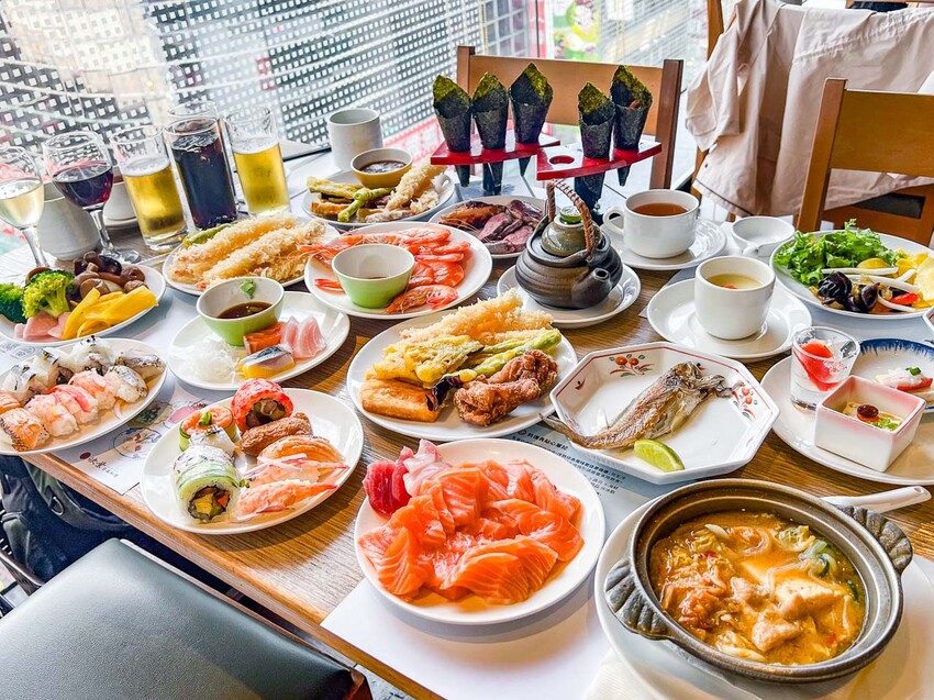 台北車站美食吃到飽首選，欣葉日本料理免千元吃到飽推薦。