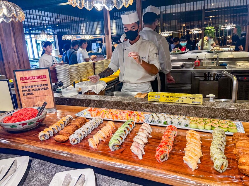 台北車站美食吃到飽首選，欣葉日本料理免千元吃到飽推薦。