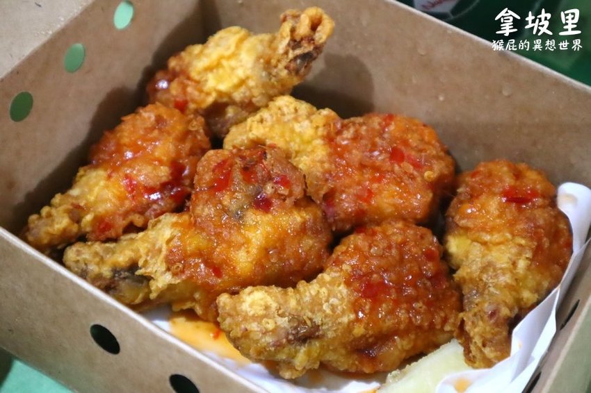 【新北永和】永和竟然也有拿坡里炸雞專賣店！13種口味的酥炸棒腿很優秀耶！傳說中被披薩店耽誤的炸雞店！永和新開幕！ @猴屁的異想世界