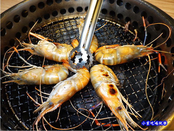 烤泰國蝦-赤富士無煙燒肉鍋物吃到飽 (1).jpg