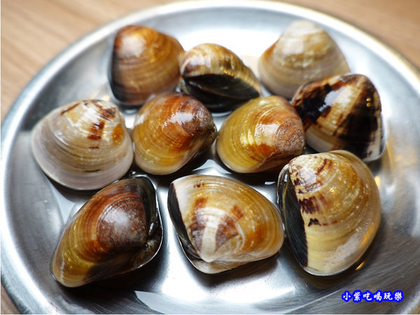 薑絲蛤蜊-赤富士無煙燒肉鍋物吃到飽 (2).jpg