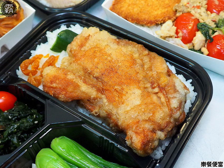 樂餐手作便當有家常味，台中新開幕便當，雙主菜便當百元有找～