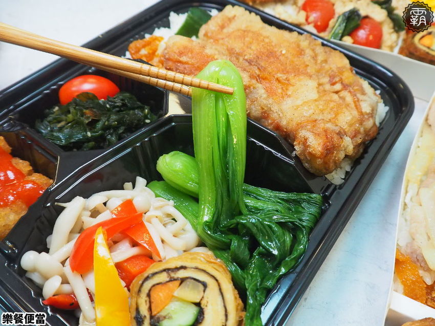 樂餐手作便當有家常味，台中新開幕便當，雙主菜便當百元有找～