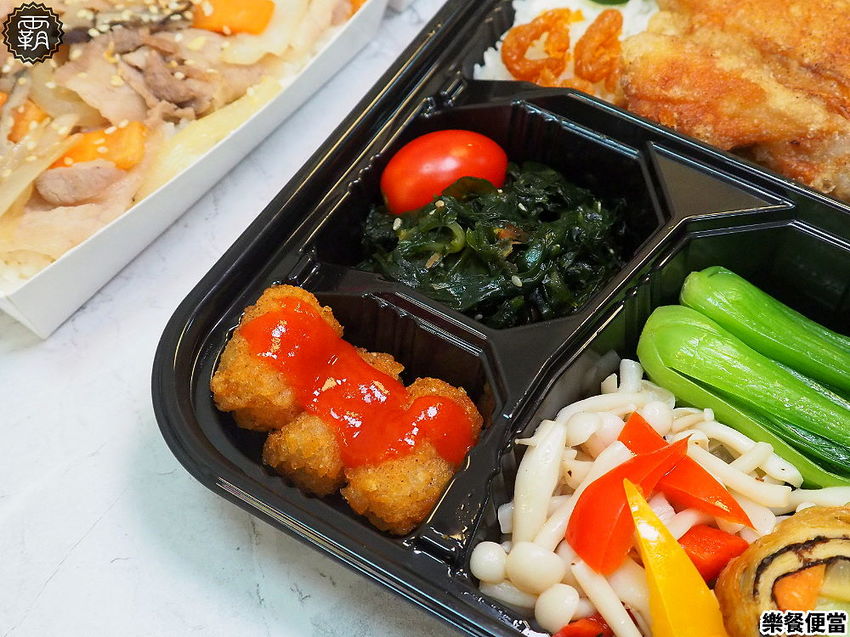 樂餐手作便當有家常味，台中新開幕便當，雙主菜便當百元有找～