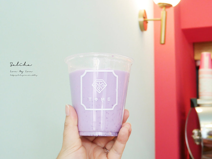 台北網美風咖啡廳下午茶推薦T.ME Cafe士林商圈附近劍潭站外帶飲料ig拍照打卡 (2)