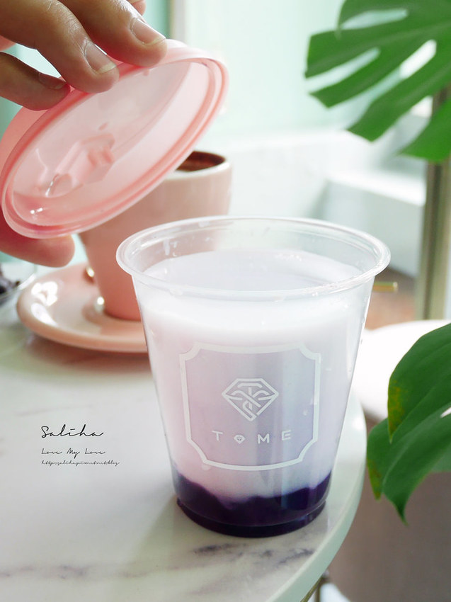 台北ig飲料推薦T.ME Cafe士林夜市附近不限時咖啡廳下午茶可久坐氣氛浪漫 (1)