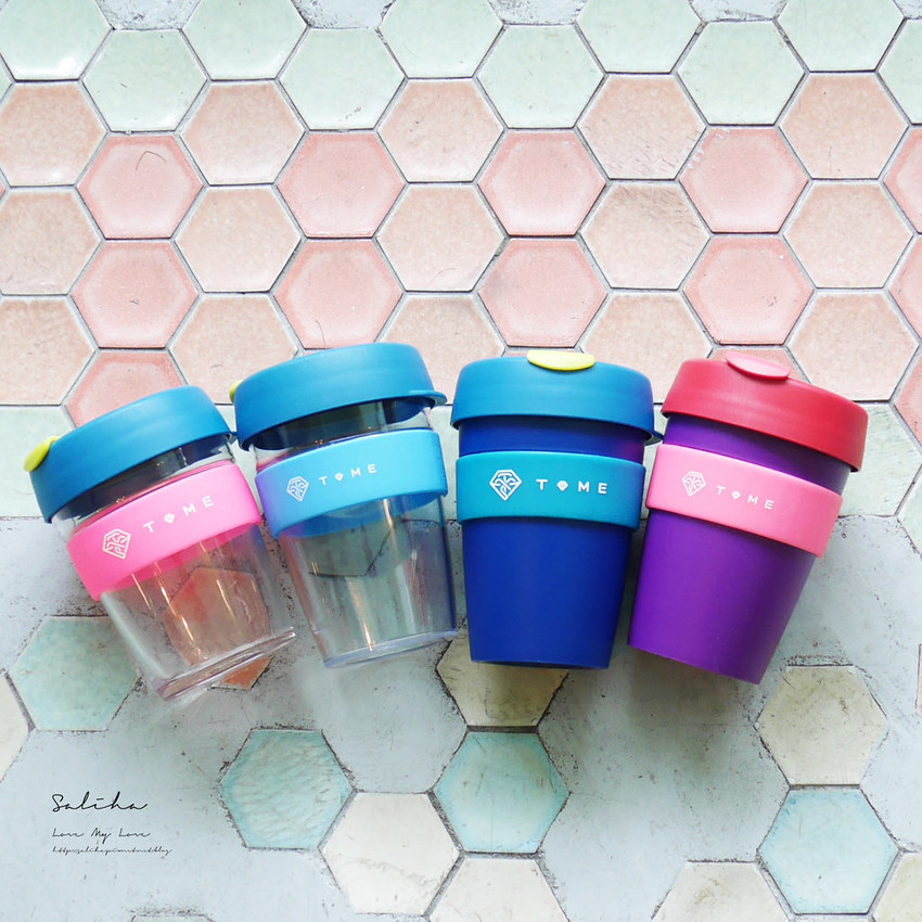 台北士林站劍潭站附近超美韓風網美風必拍粉嫩咖啡廳下午茶T.ME Cafe外帶杯 (2)