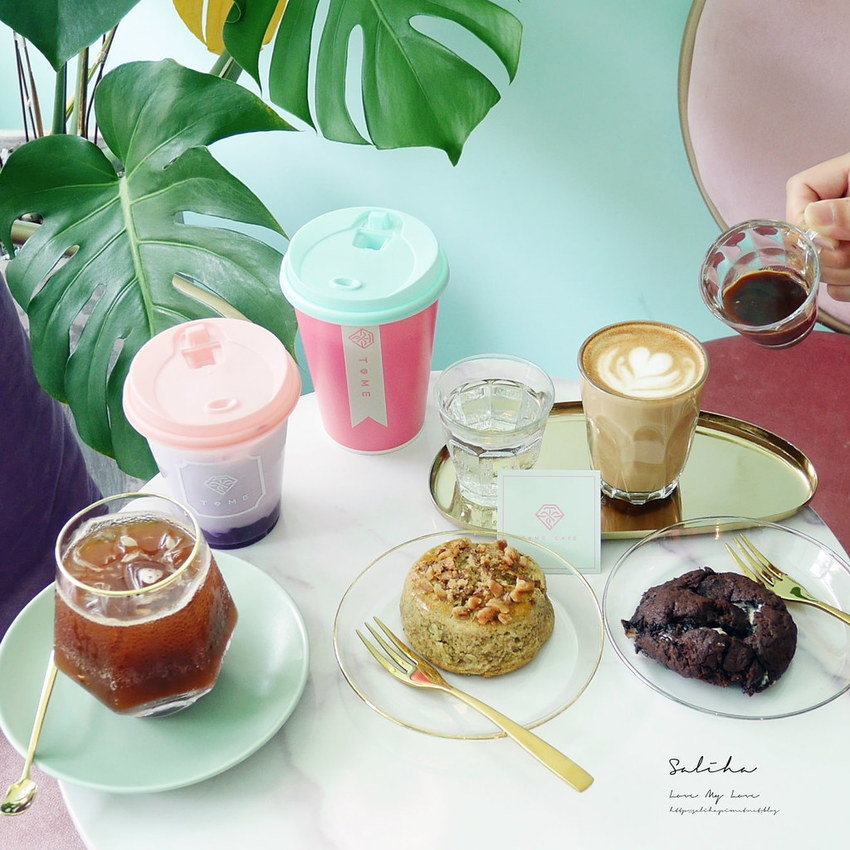 台北士林站咖啡廳推薦T.ME Cafe不限時可久坐好喝下午茶點心氣氛好夢幻可外帶 (3)