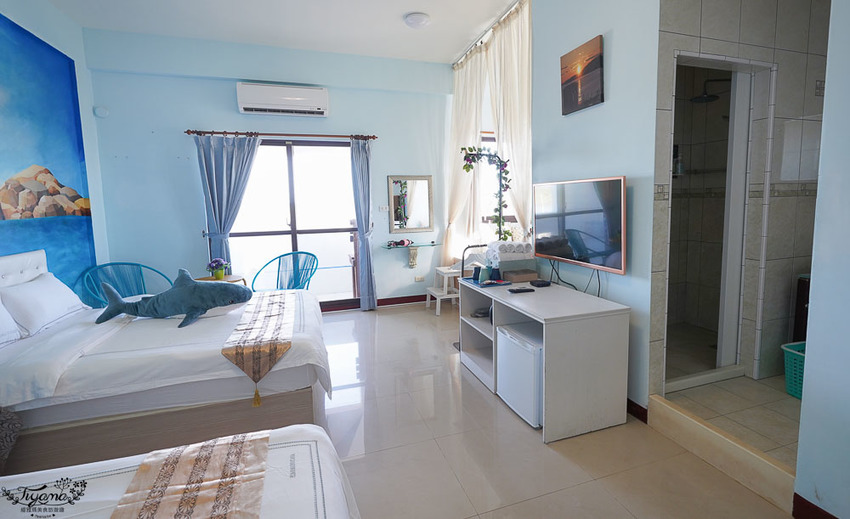 澎湖住宿|藍海會館:新開幕海景澎湖民宿推薦,附早餐、機場馬公漁港接送服務 @緹雅瑪 美食旅遊趣