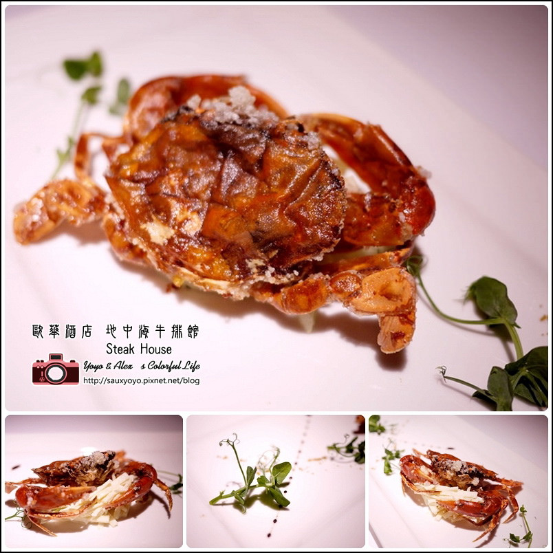 【台北】 歐華酒店 地中海牛排館 ~ 熟成牛排初體驗 黑腳谷乾式熟成21天肋眼牛排