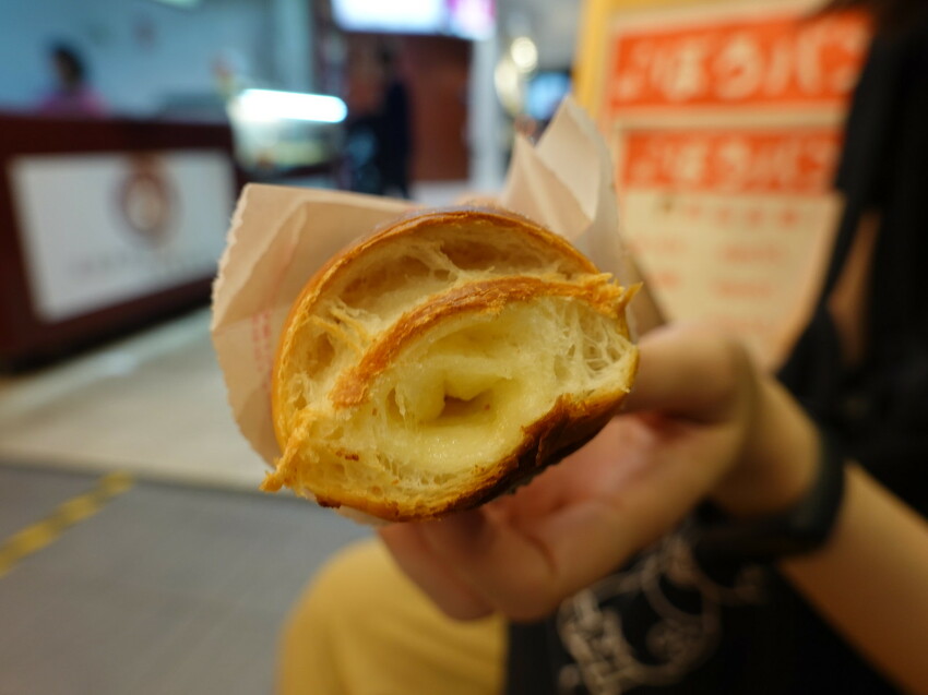 海鹽奶油捲斷面