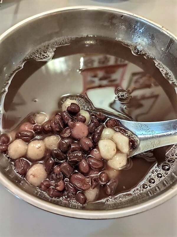 甜中秧綿綿冰 紅豆湯圓