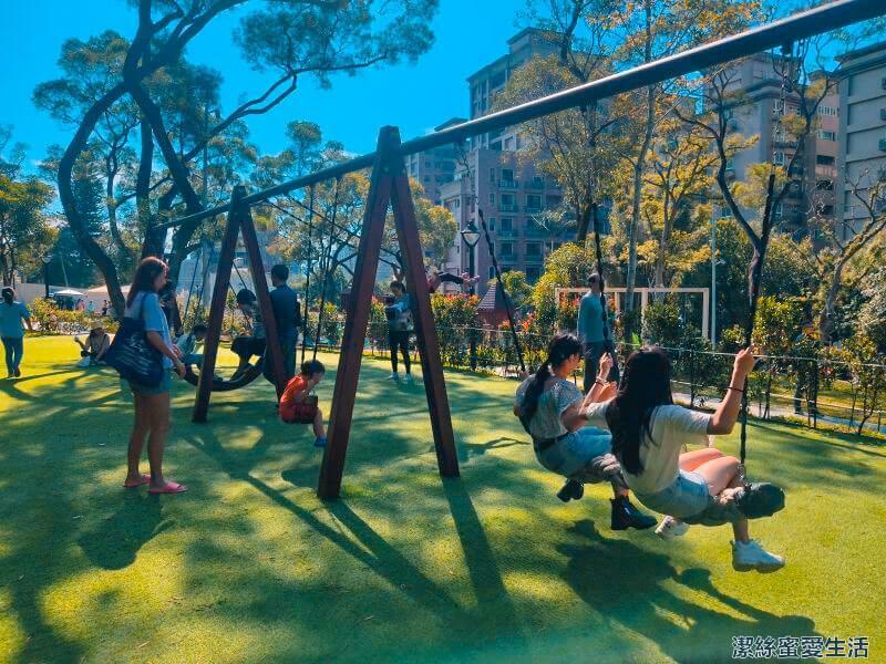 大有梯田生態公園 親子鞦韆