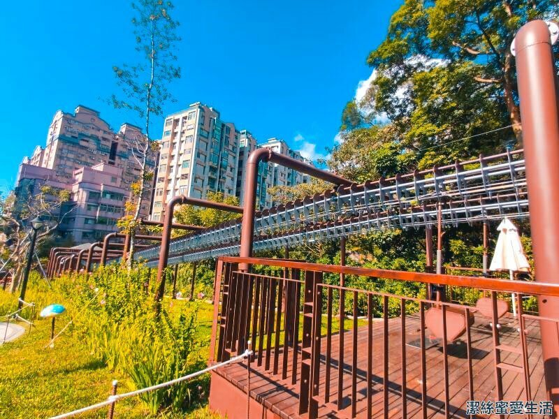 大有梯田生態公園 松鼠溜索