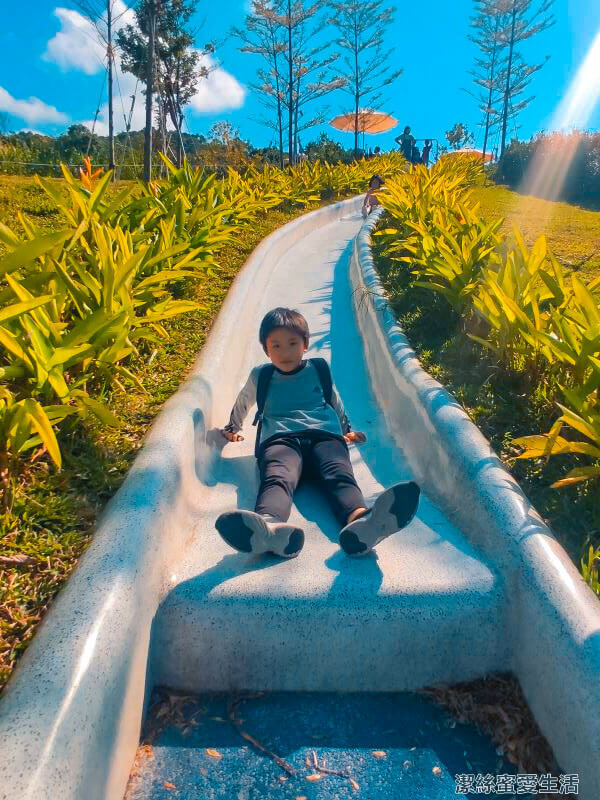 大有梯田生態公園 溜滑梯