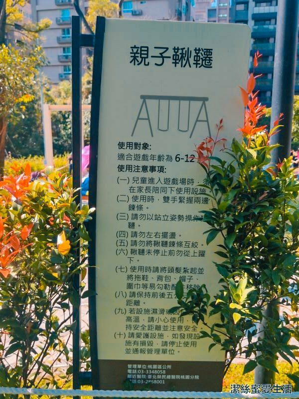 大有梯田生態公園 親子鞦韆