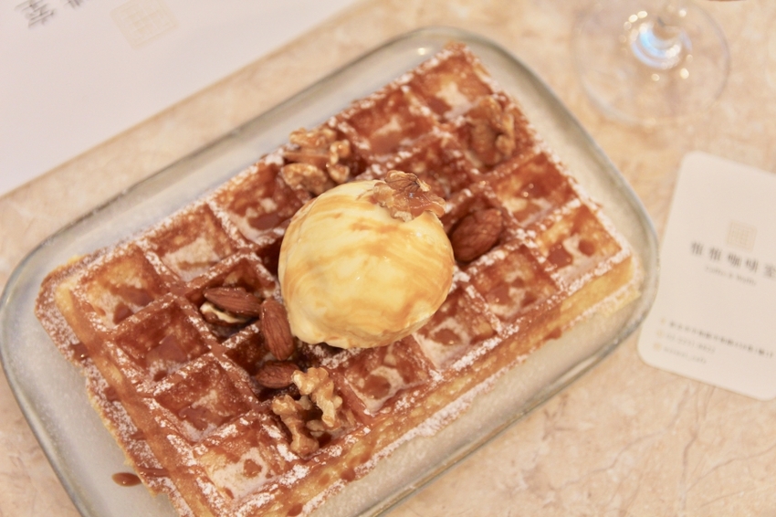 永安市場站咖啡廳推薦 惟惟咖啡室 獨家配方鬆餅、水果茶 下午茶超滿足