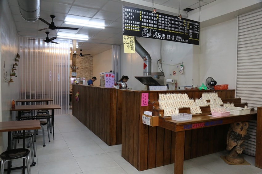 屏東潮州宵夜推薦 阿隆豆漿50年三明治創始店 現點現做排隊人氣名店