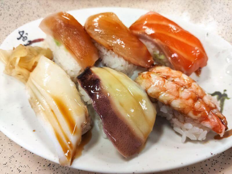 體育館根井壽司 綜合海鮮握壽司