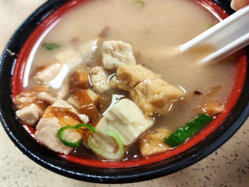 體育館根井壽司 味噌湯