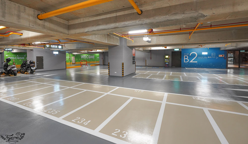 桃園新開幕飯店》COZZI Blu 和逸飯店桃園館,海洋元素客房,鄰近Xpark、outlet購物商城、新光影城 @緹雅瑪 美食旅遊趣