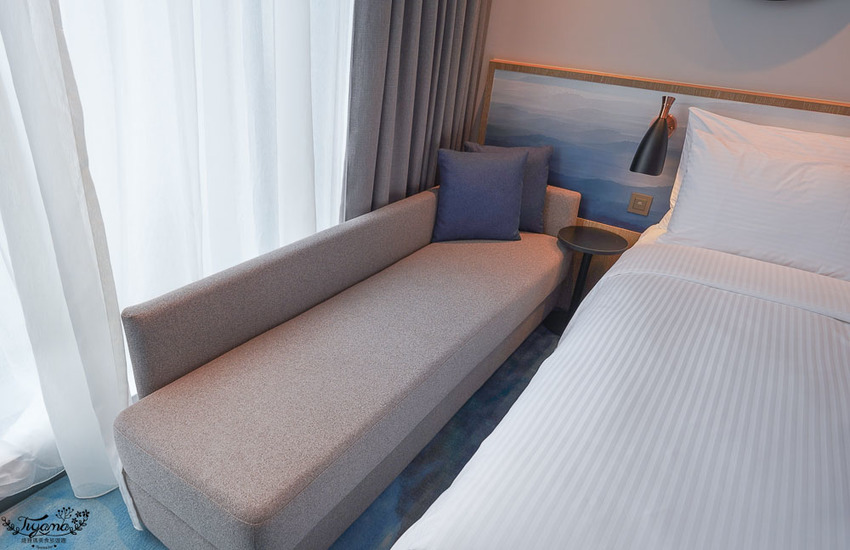 桃園新開幕飯店》COZZI Blu 和逸飯店桃園館,海洋元素客房,鄰近Xpark、outlet購物商城、新光影城 @緹雅瑪 美食旅遊趣