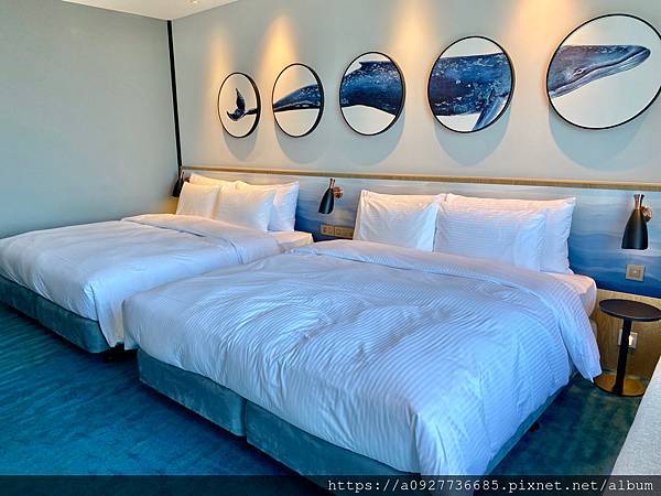 COZZI Blu 和逸飯店#桃園 #青埔 用海洋元素打造的飯店 /和逸飯店桃園館/桃園最熱門的飯店/利用假日帶小朋友來個微旅行吧