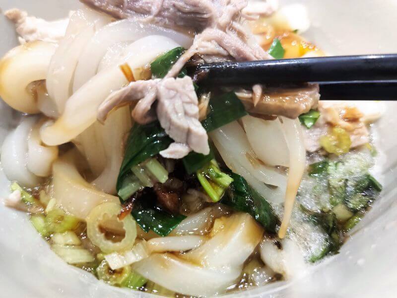 桃園大廟口切仔麵店 板條